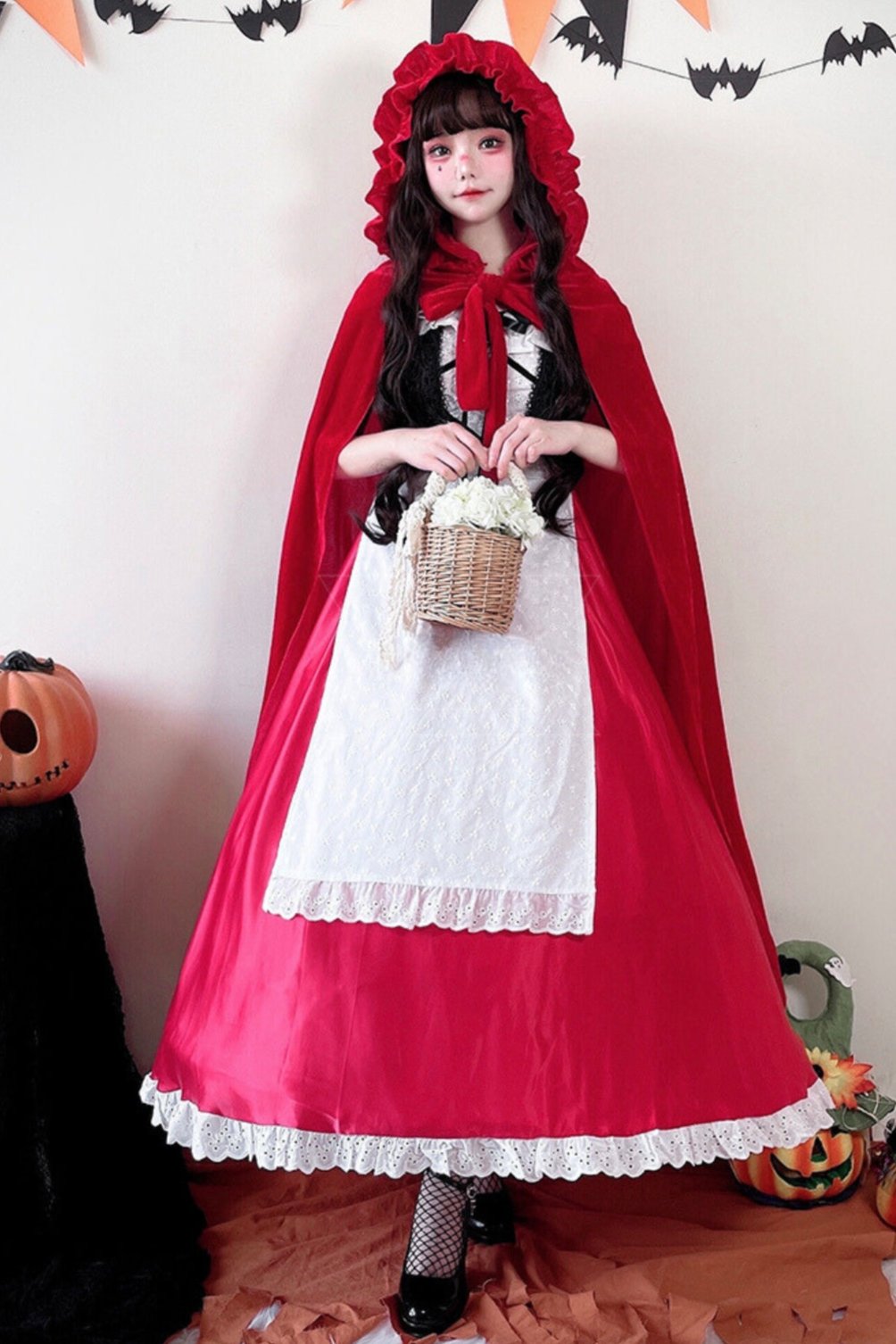 Witch Cape Puffy Princess Dress