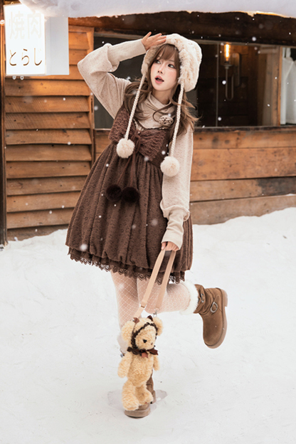 つぼみサスペンダードレス+トップス