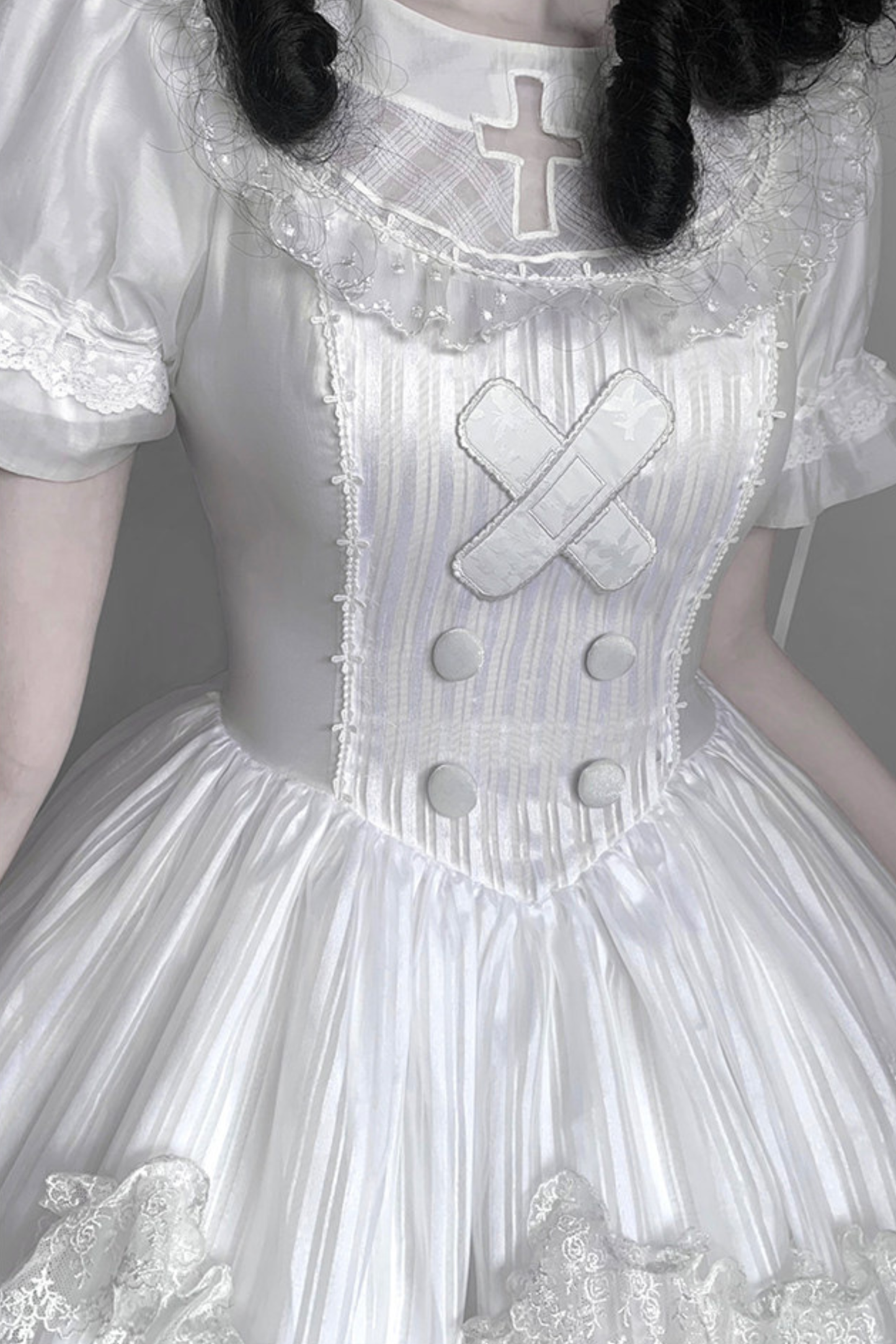 エンジェルナースローリタドレス+ナースハット