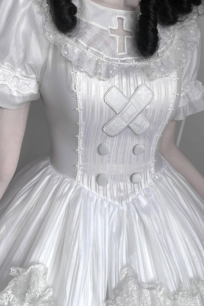 エンジェルナースローリタドレス+ナースハット