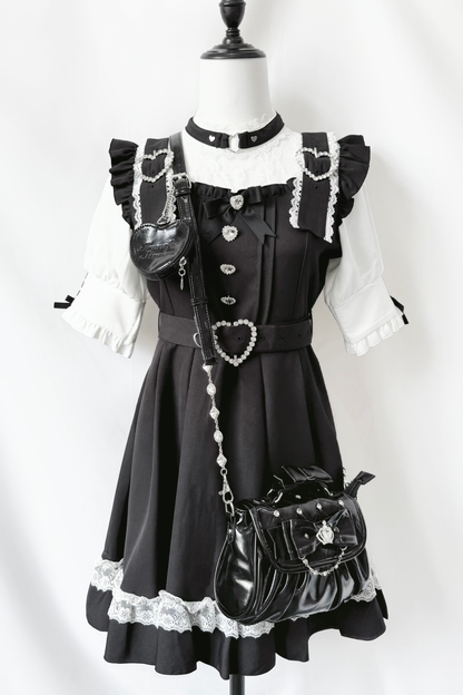 バッグラインストーンエレガントショルダーバッグ