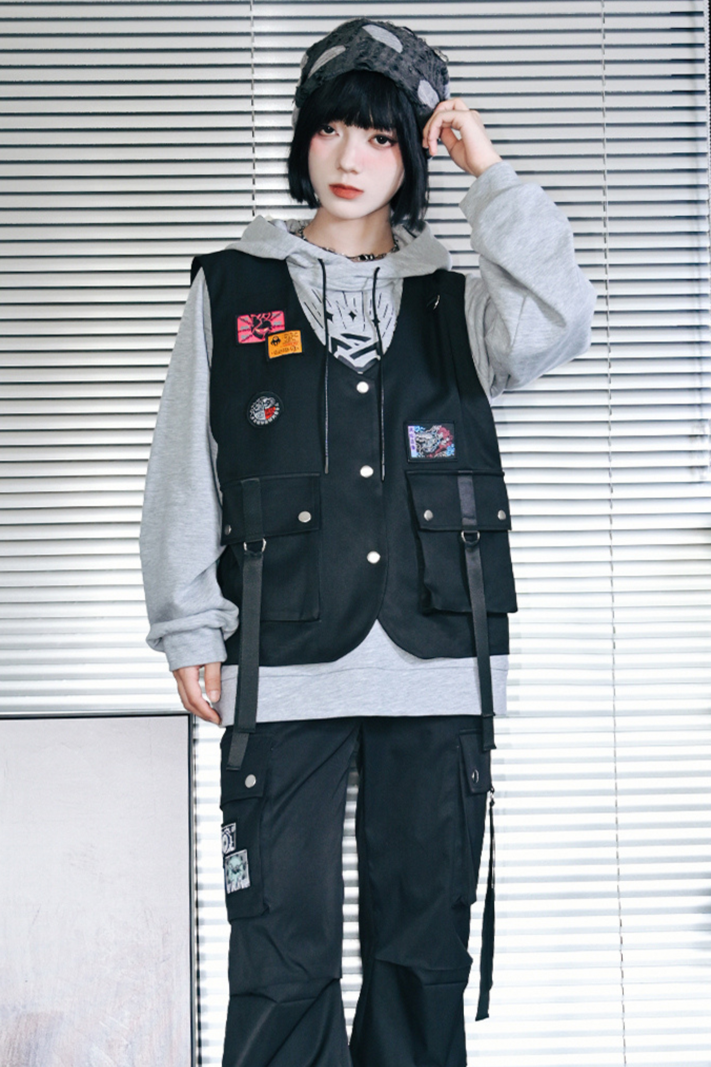 ワークウェアスタイルストリートベスト