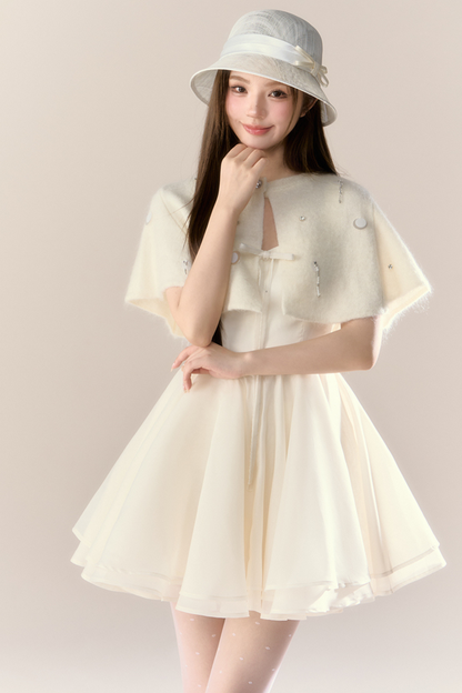 パフィーサスペンダースカート+ショール