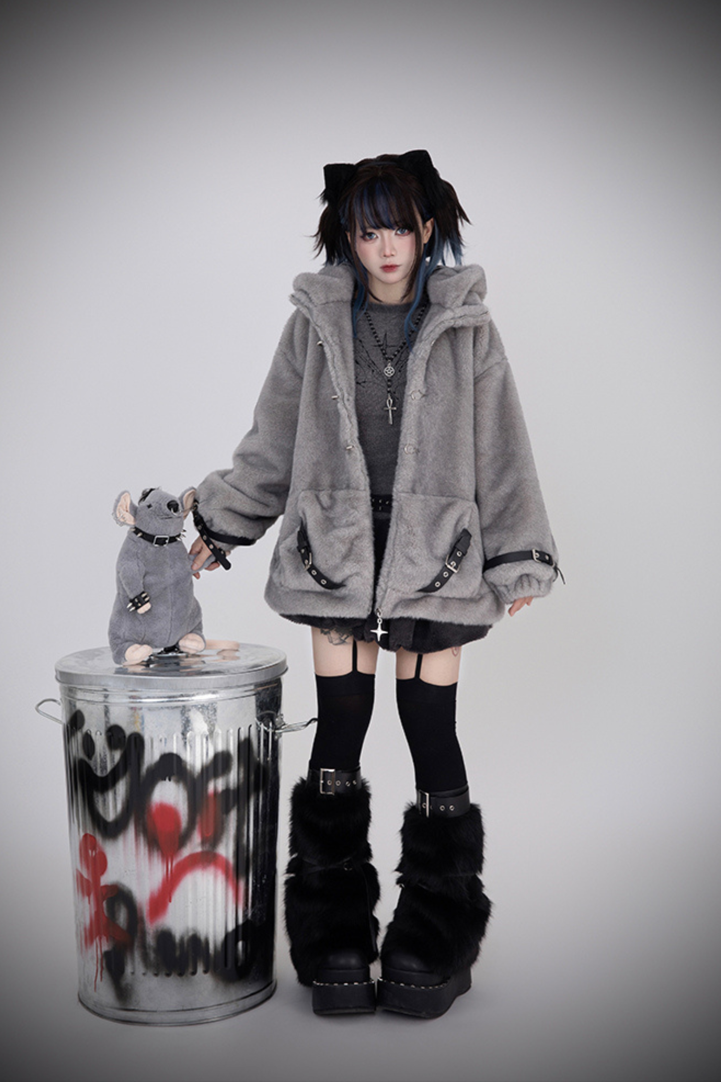 ラットマウススタースーパーキュートファーコート