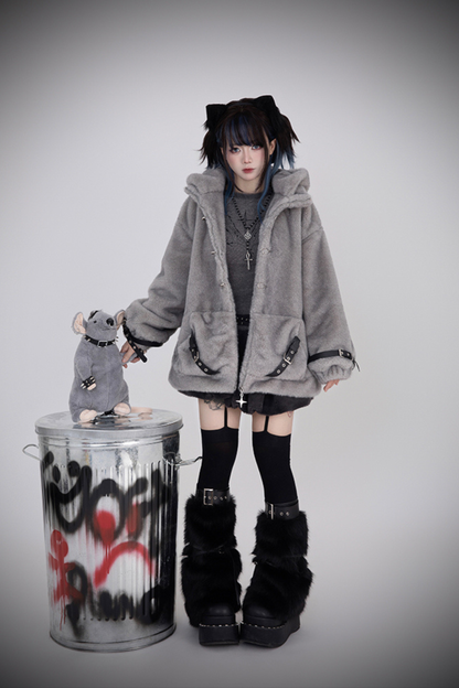 ラットマウススタースーパーキュートファーコート