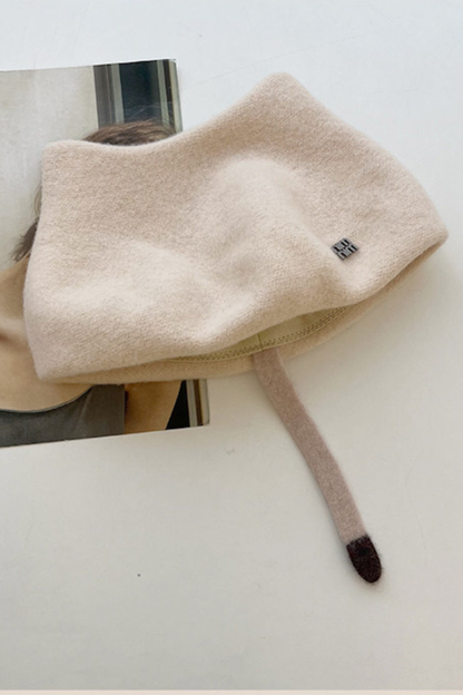 Designer Woolen Cat Ears Beret