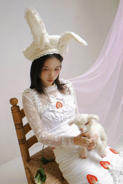 Polka Dot Strawberry Camisole Top