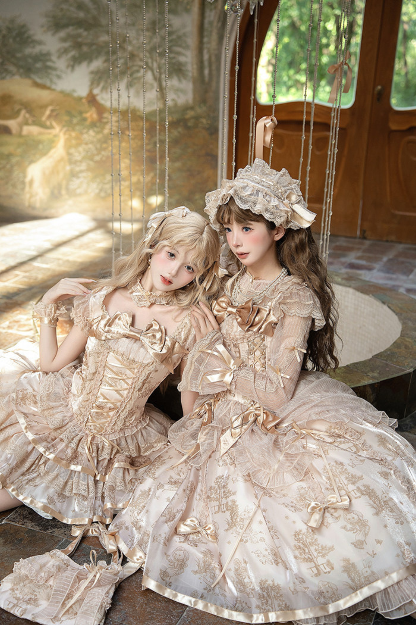 【4月3日予約締切】ギルデッドファンタジーロリータドレス+ジャンパースカート