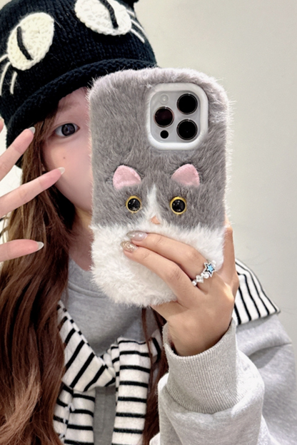 Milky Fur Kitten iPhone Case