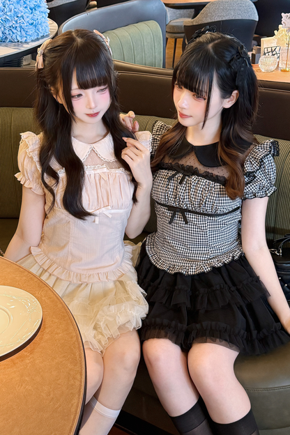 リトルリボン地雷トップス