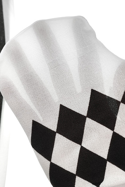 ゴシックプラッドロリータニーハイソックス