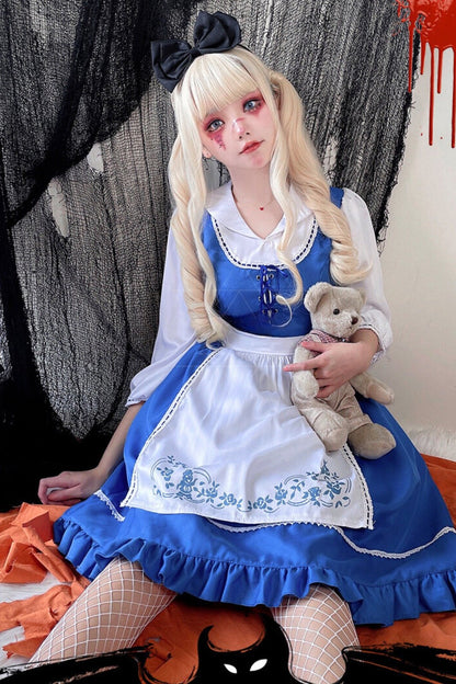 Scary Doll Halloween Cosplay Dress