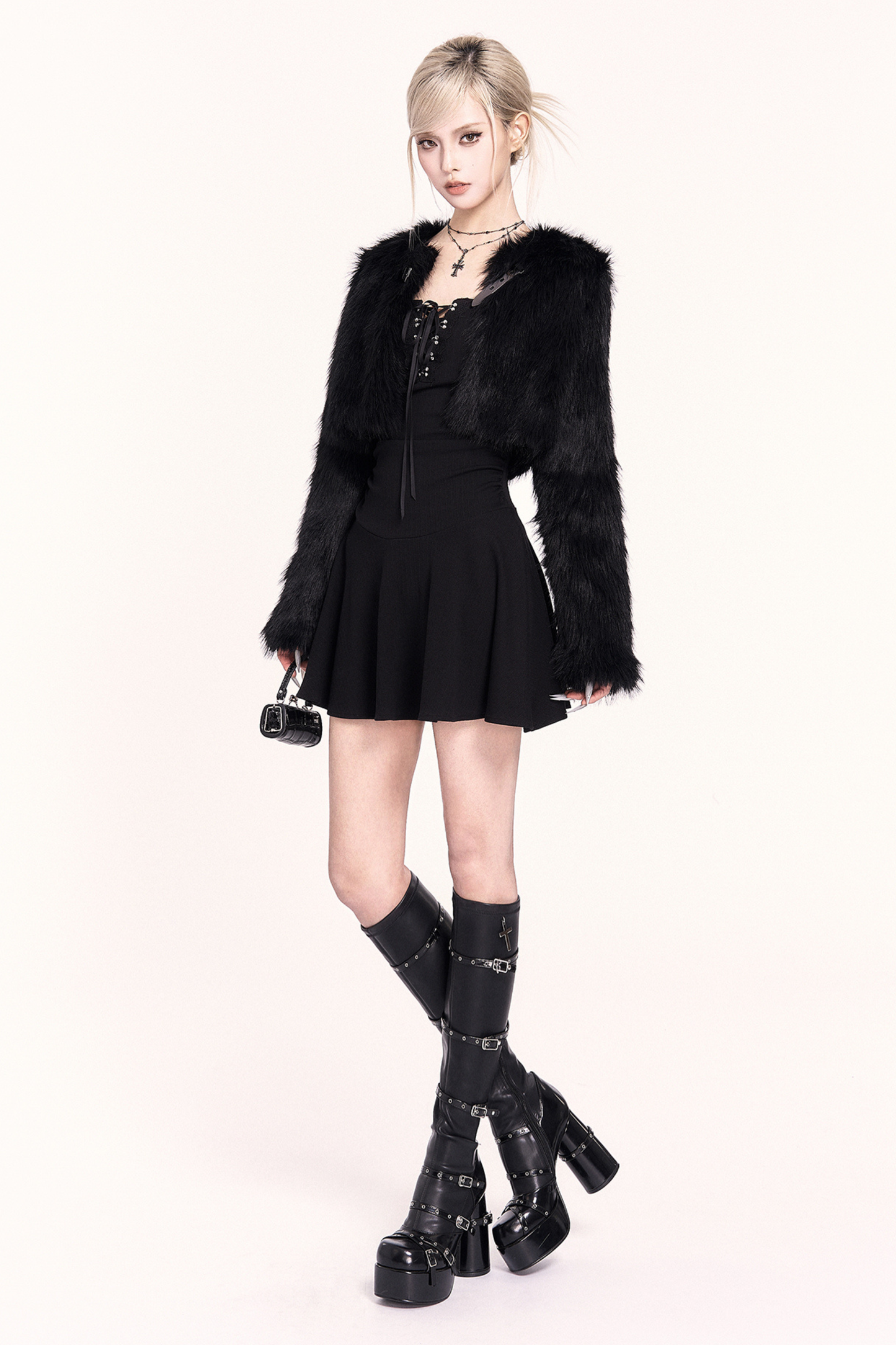 モードウィンターファーコート