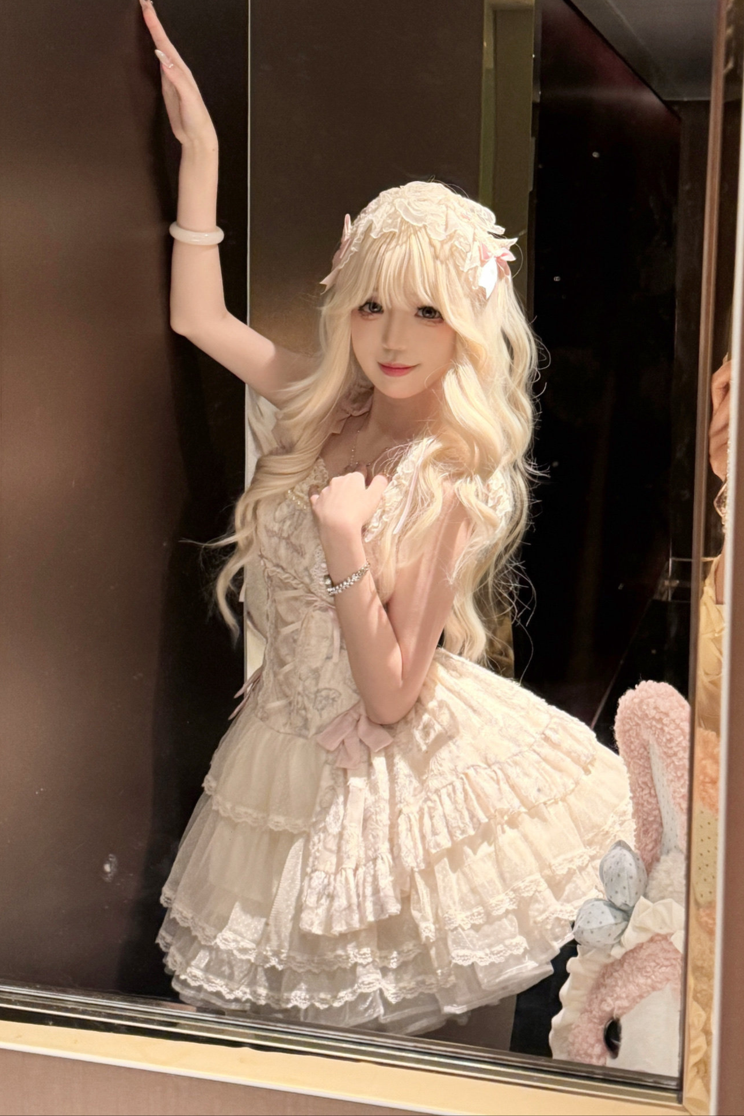 Butterfly Jacquard Sweet Princess Lolita Dress