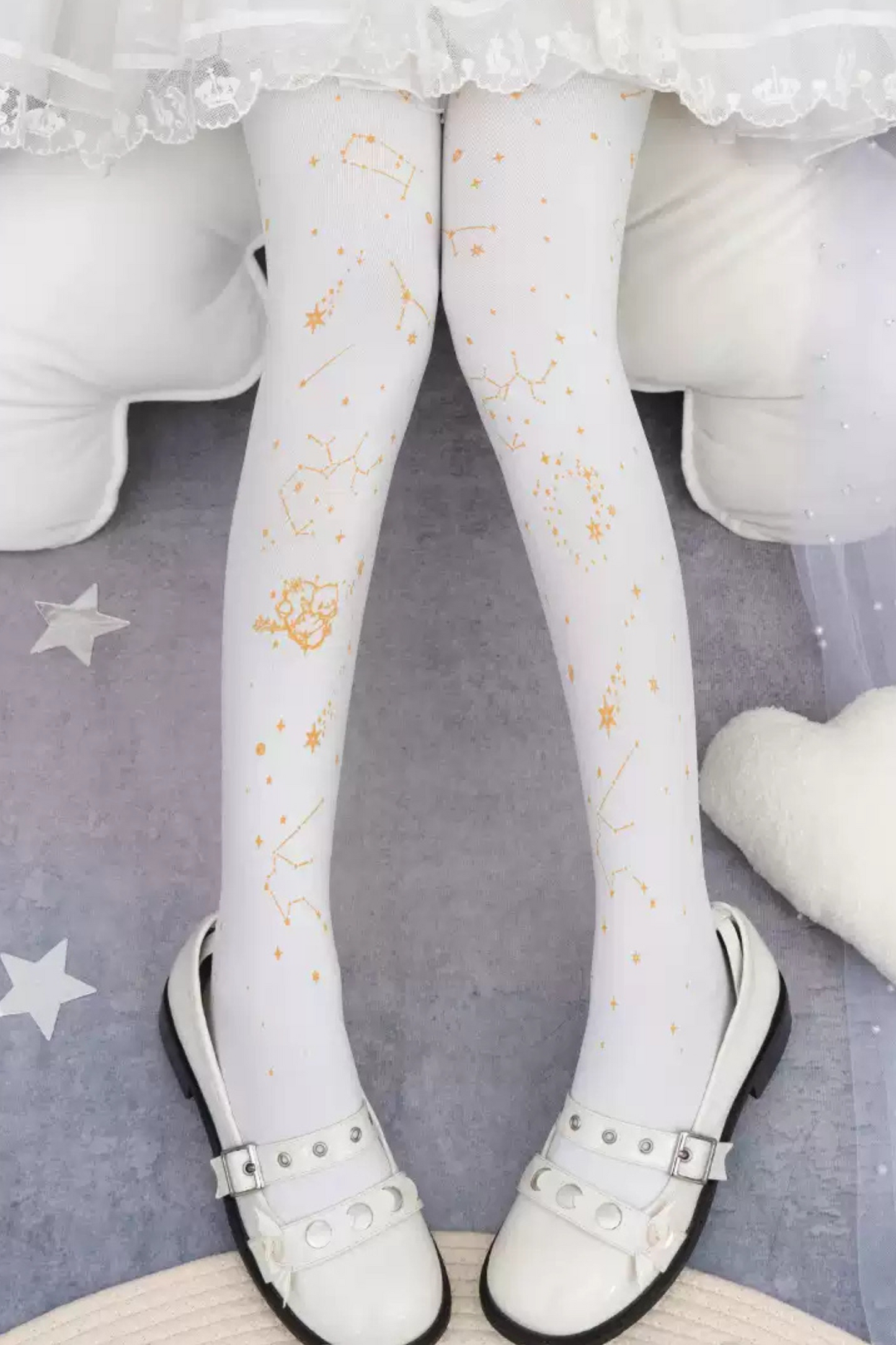 Cat in the Starry Sky x Constellation Lolita Tights