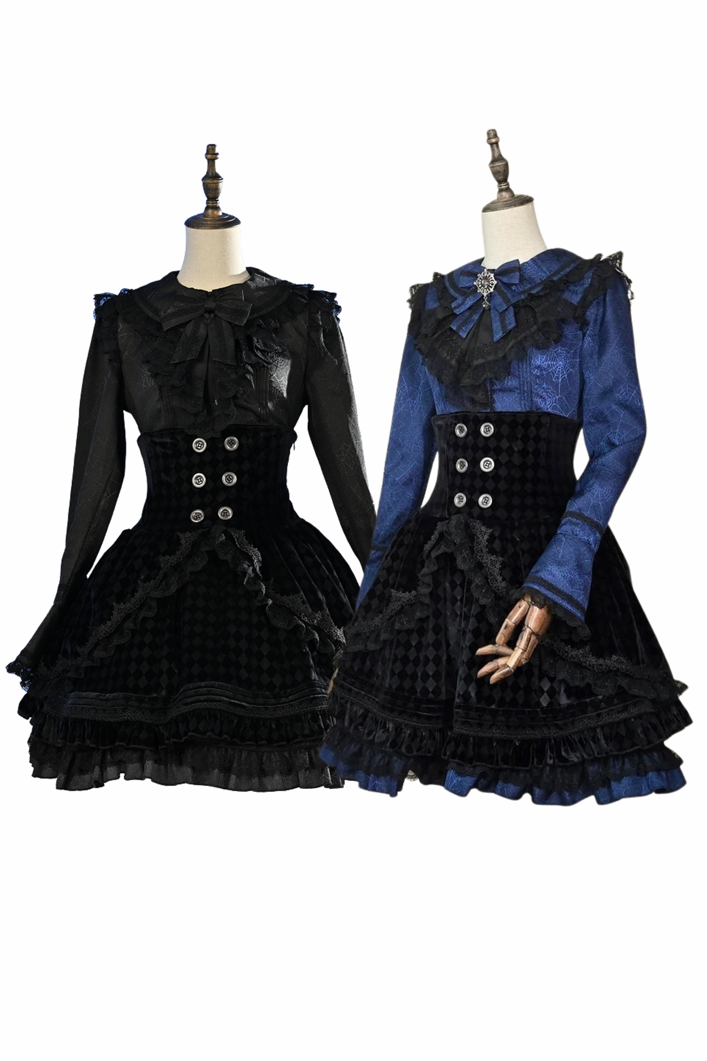 Deposit Will Never Be Again Original Design Gothic Twin Set Lolita Prince Line