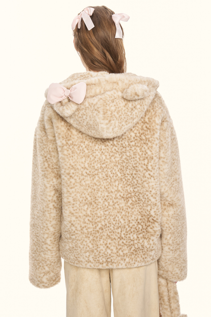 リトルミルクレオパードリボンフードコート