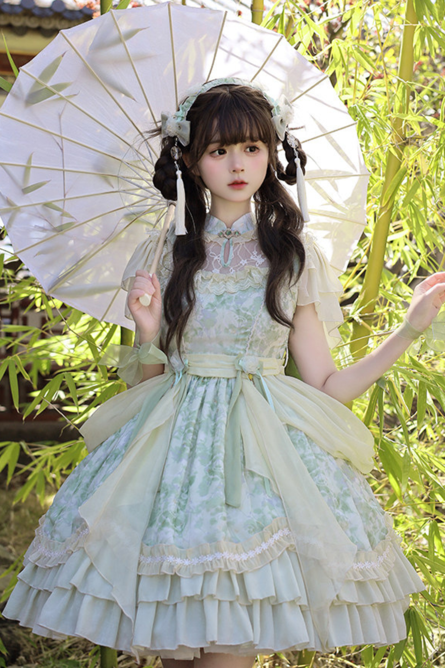 Forest China Lolita Dress