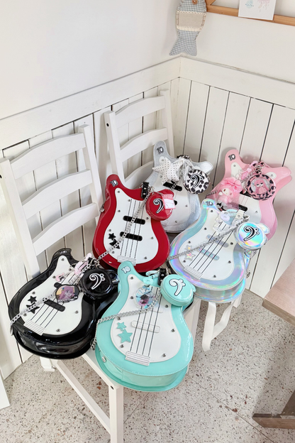 Dark Pop Color Blocking Crossbody Bag