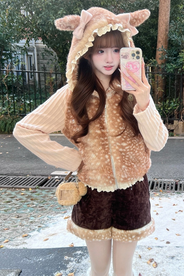 バンビフードジャケット+パンツ