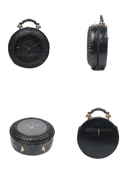American Retro Clock Handbag