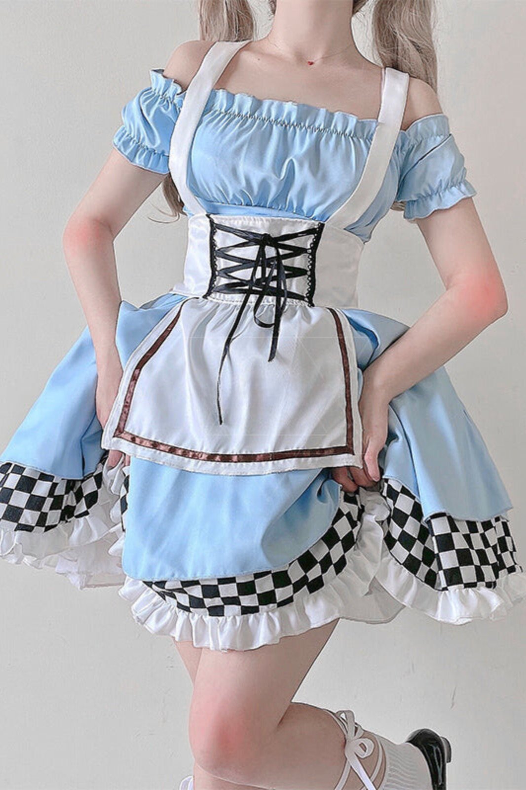 Ageless Check Lolita Dress