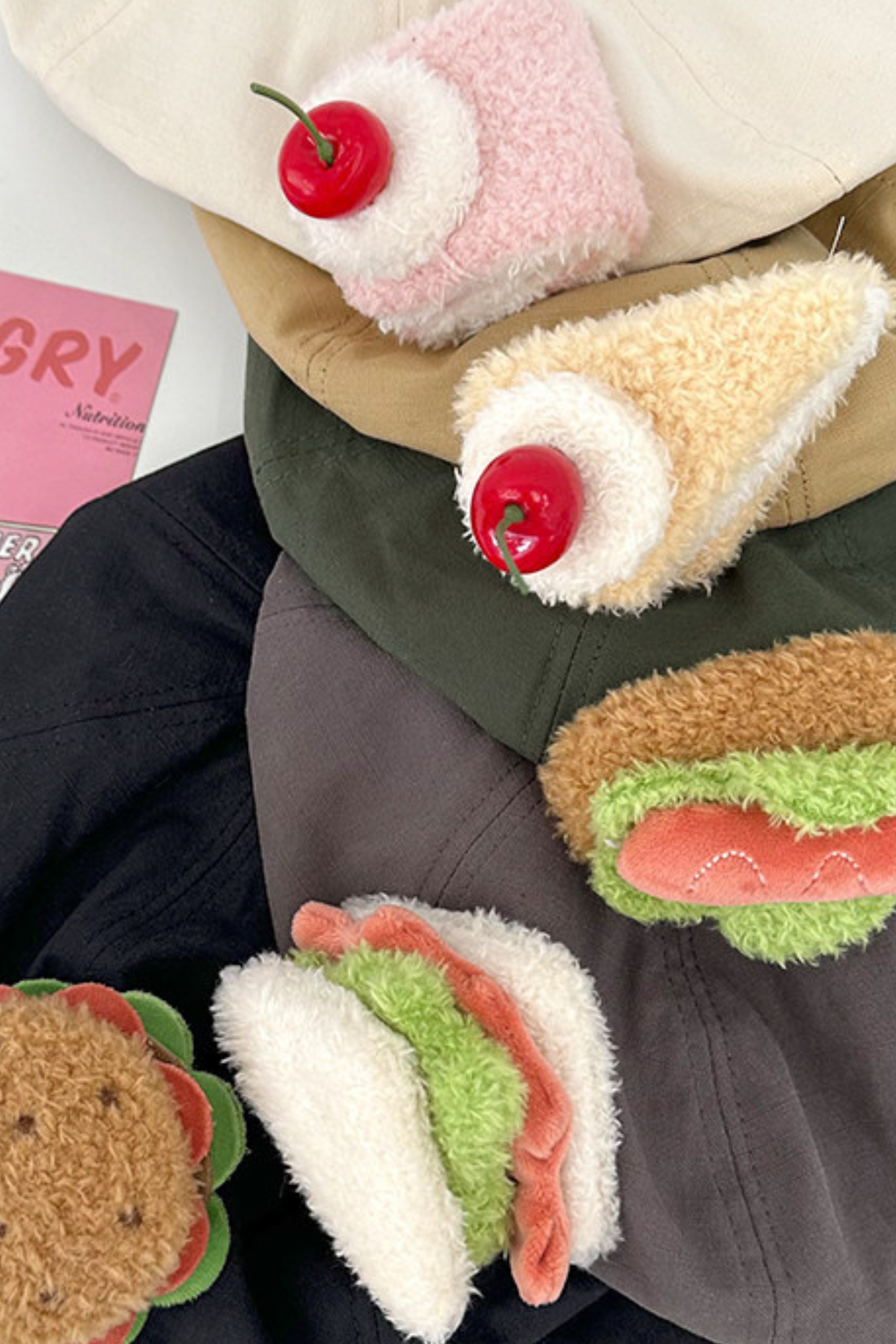 Cherry Swiss Roll Painter Hat