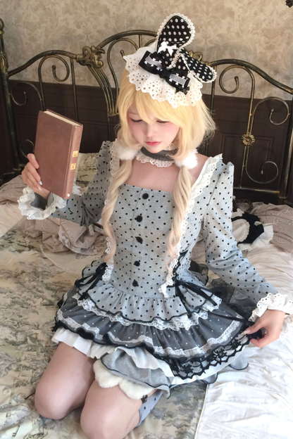 Dot Cute House Layer Cake Dress