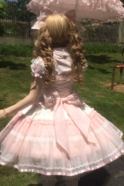 Sweet Princess Lolita Dress + Big Headband