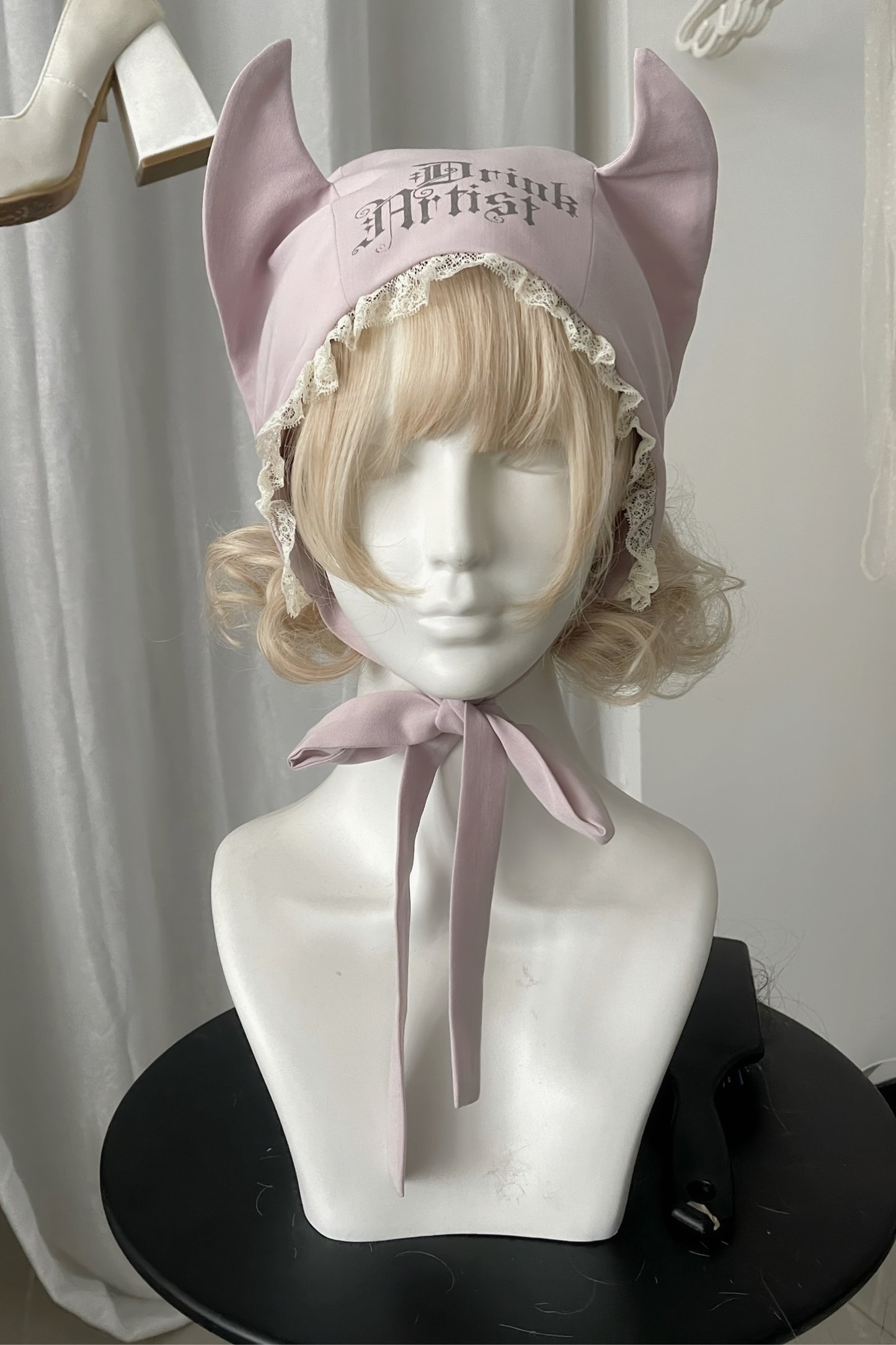 Gothic Devil Cat Ear Hat
