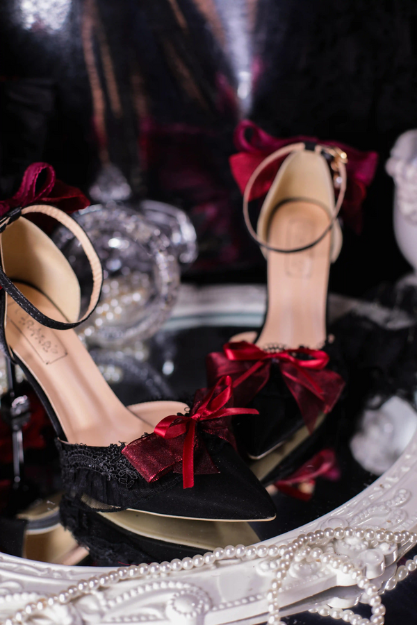 ダークウェディングハイヒール