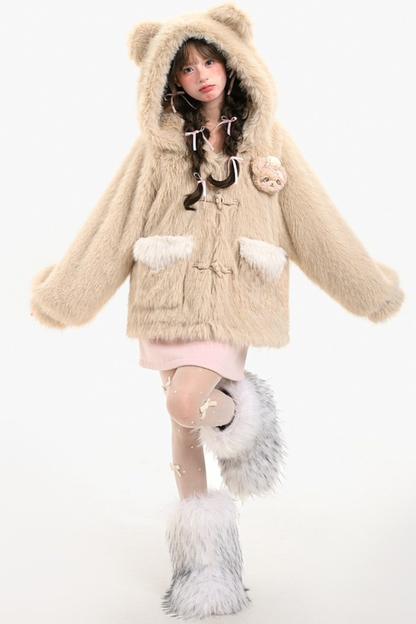 ベアファーフードコート