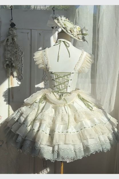 Jasmine Elegant Ballerina Lolita Dress and Accessories