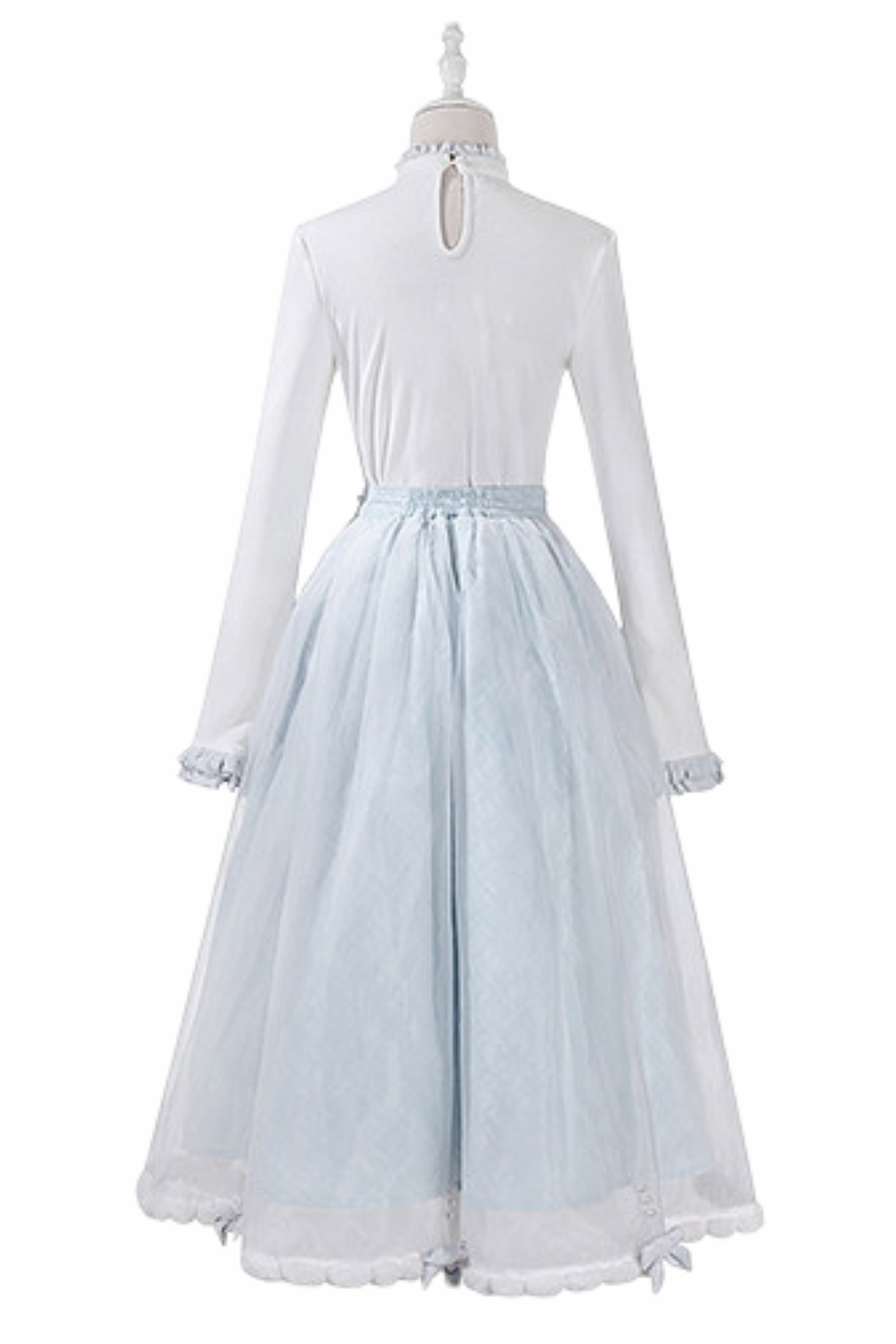 Clear Sky Lolita Mantel + Oberteile + Rock