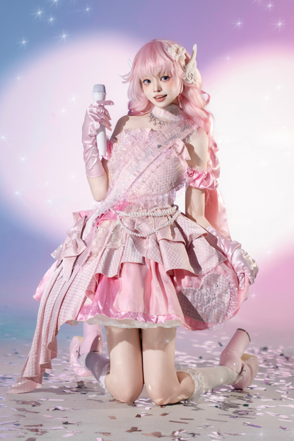 【Pre-order item】Starlight Stage Lolita Idol Cosplay Full Set