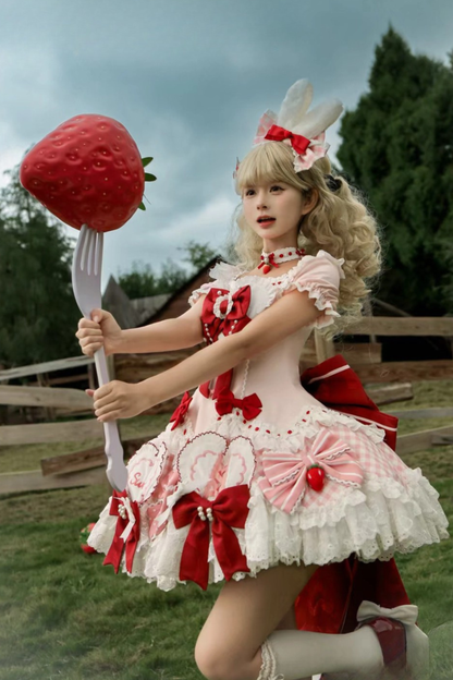 [February 26 Reservation Deadline] Sweet Berry Rabbit Lolita Doll Dress + Dress Set