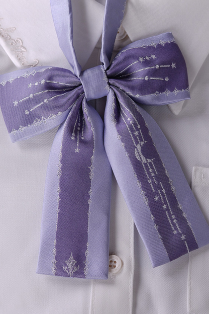 Galaxy ribbon tie