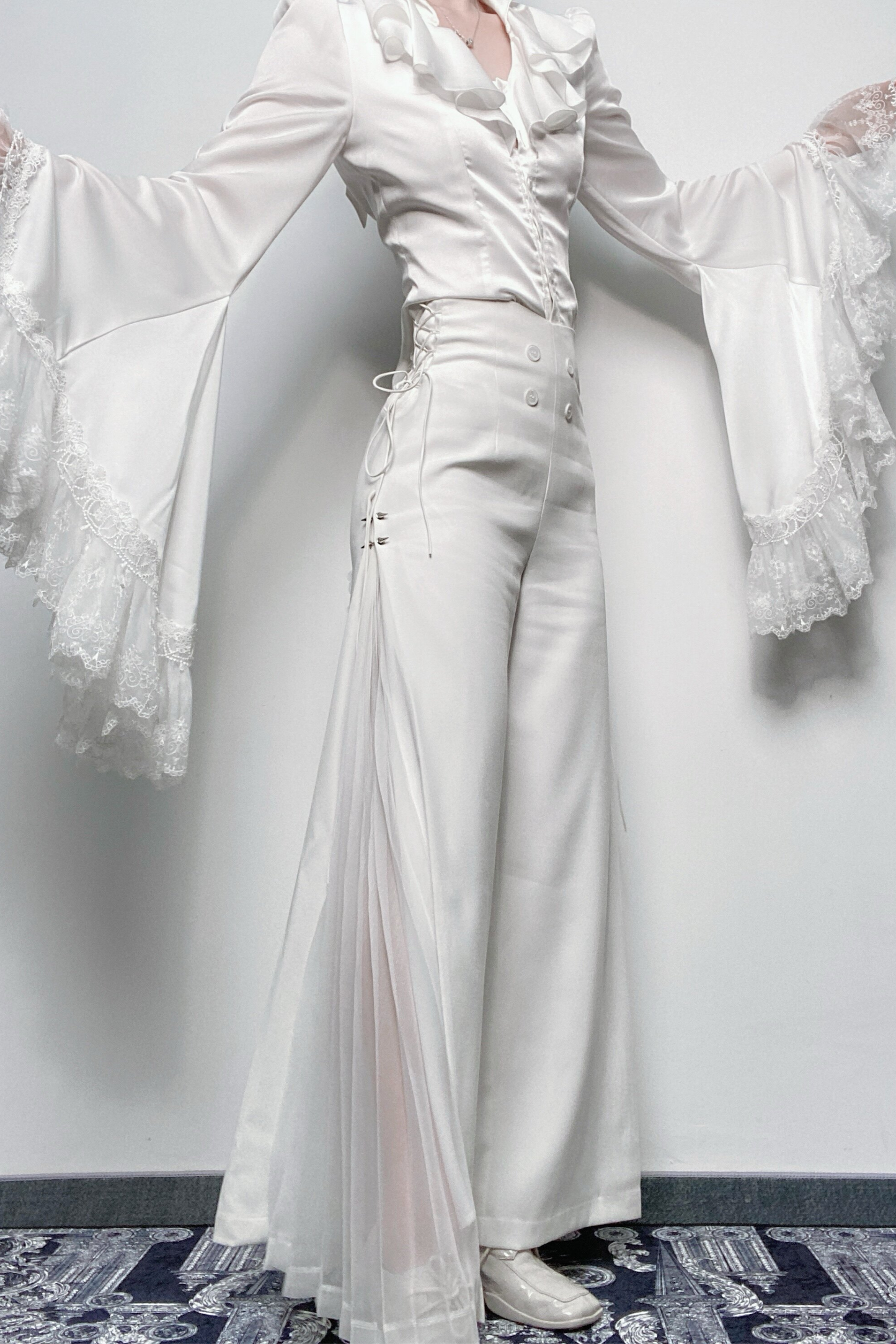 Butterfly Shadow Gothic Prince Outfit Top