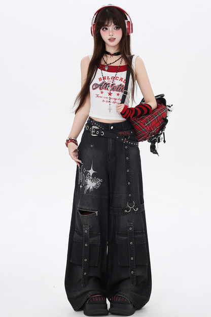 スイートクールアジアンルーズパンツ