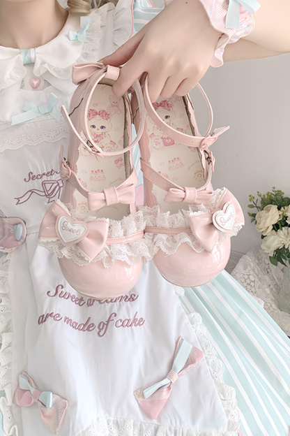 レースリボンロリータシューズ