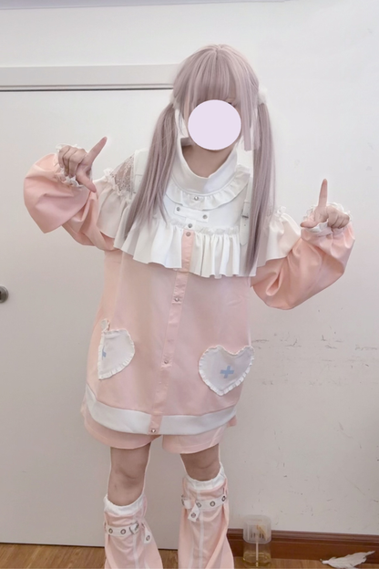 サブカルチャーレースピンキージャケット