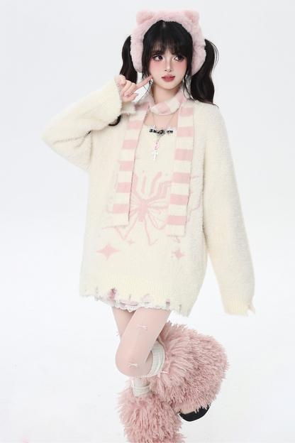 Dark Design Loose Knit