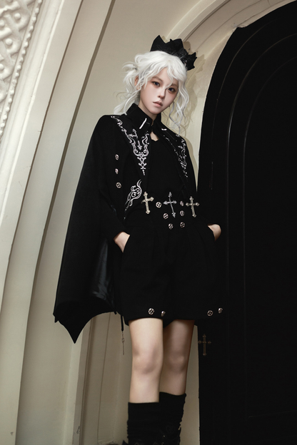 エターナルナイトゴシックケープ+トップス+パンツ