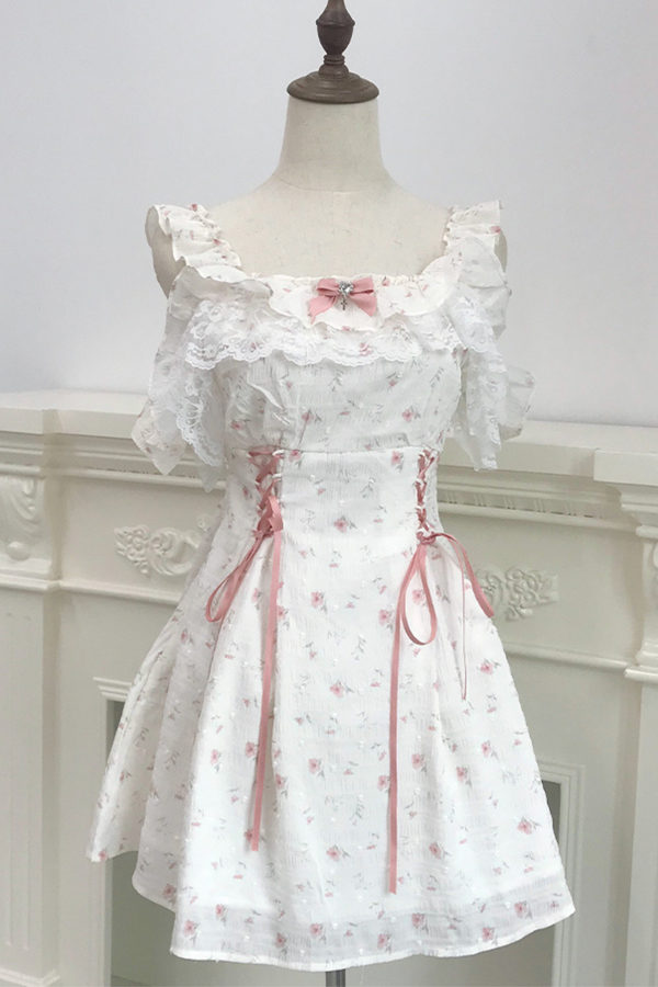 Sweet Blossom Strapless Dress