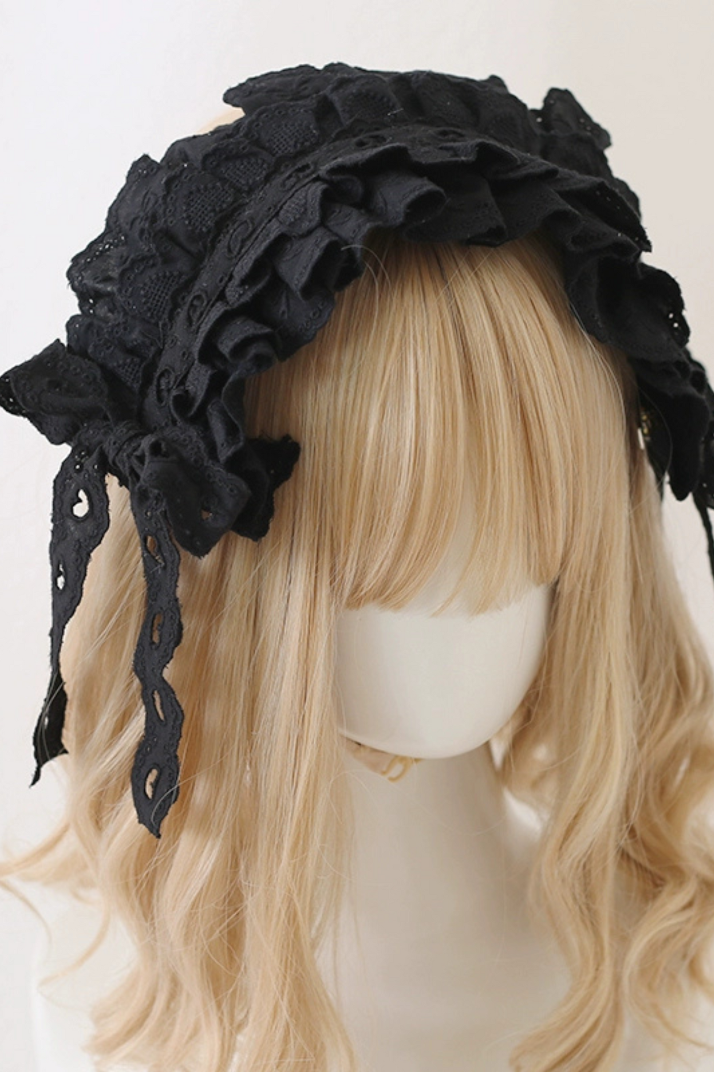 Subculture Heart Lace Lolita Headdress