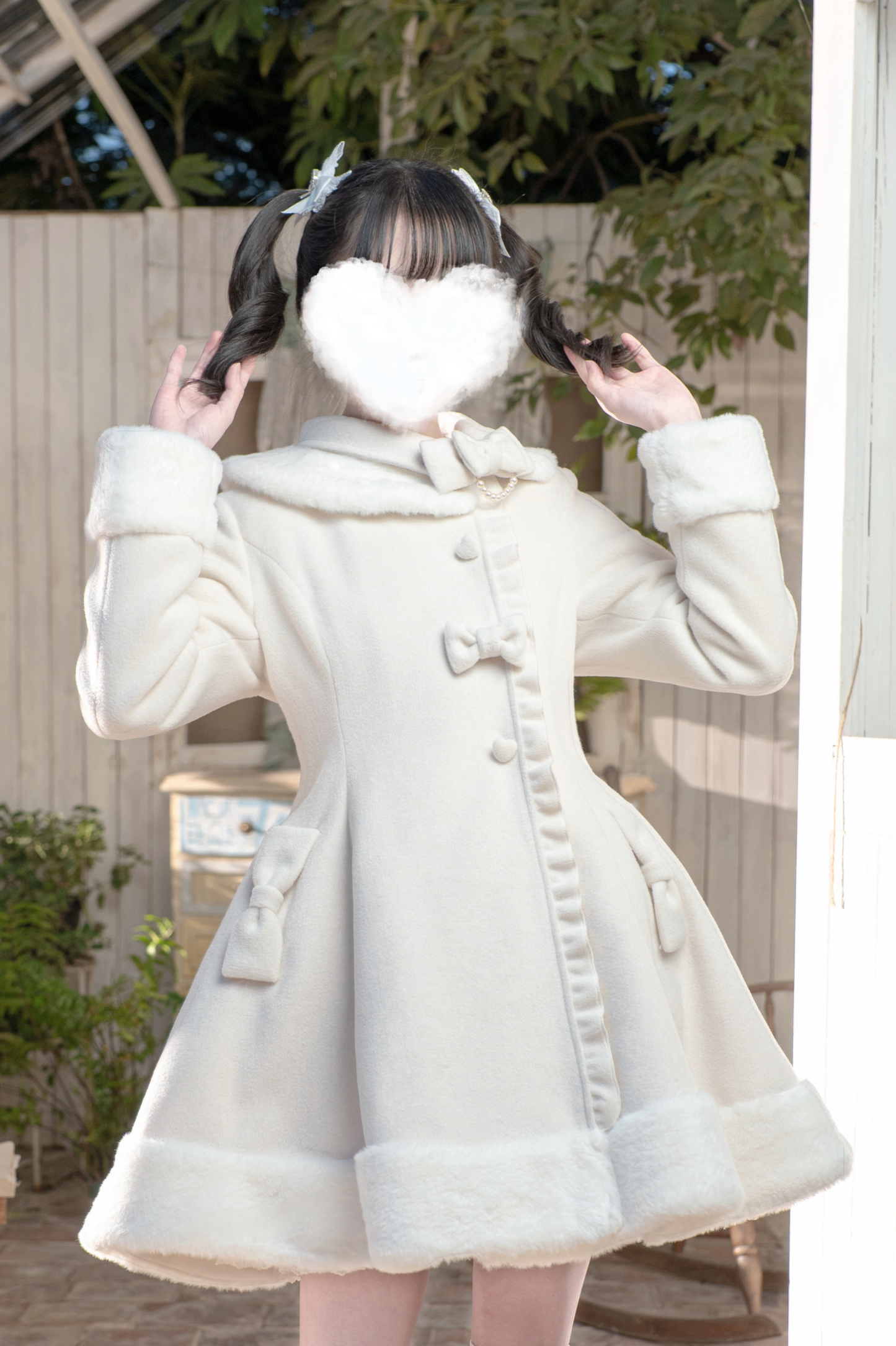 ロリータフレアキュートコート