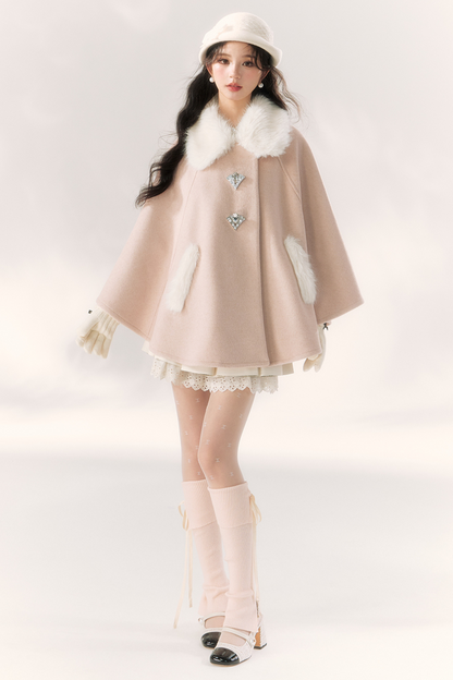 Fur Sweet Girly Cloak