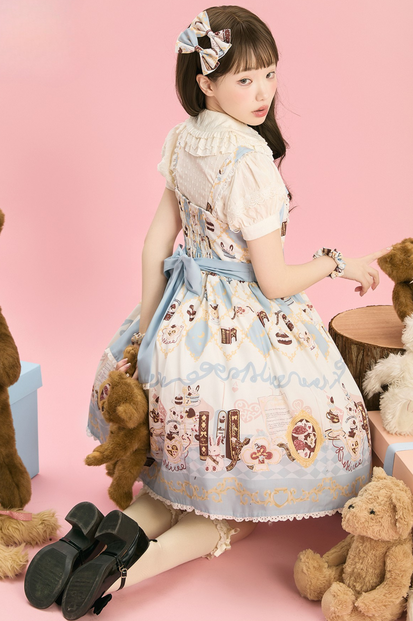 アリスラビットドーリーロリータドレス
