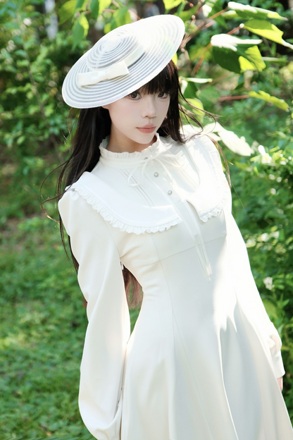 マグルフランスヴィンテージ レースドレス