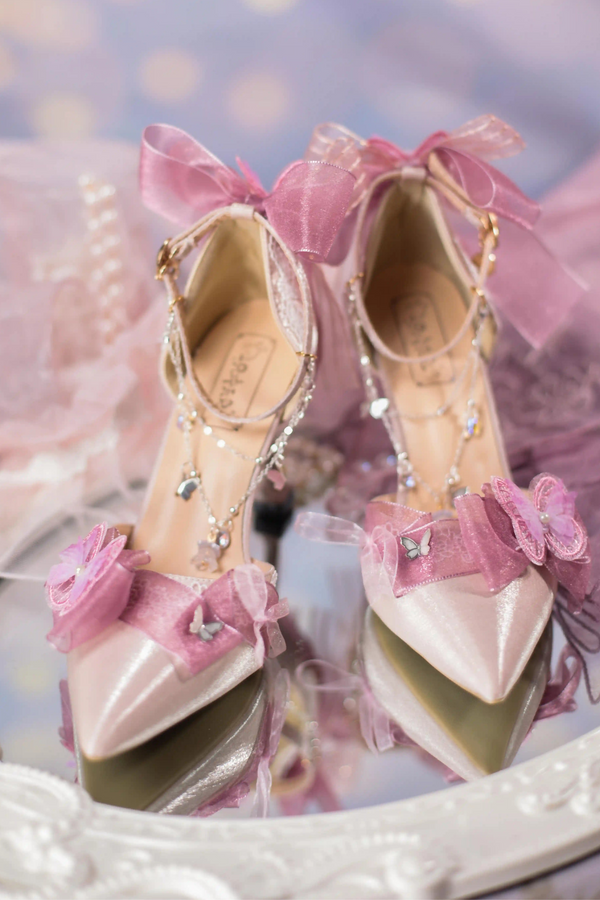 Sheer light chain Lolita pinwheels